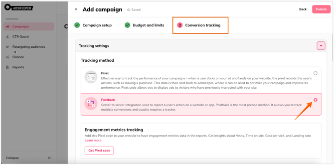 2.RedTrack